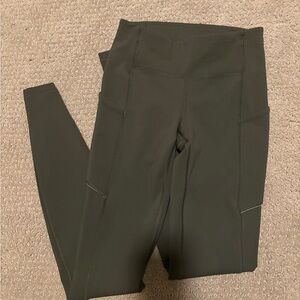 lululemon athletica Dark Green Leggings